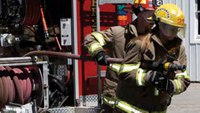 Hannay Reels displays firefighting and rescue reels at FDIC