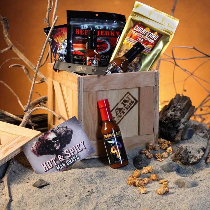 Spice up the firehouse kitchen with the Hot and Spicy Man Crate. (Photo/Man Crates)