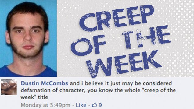 dumb criminals on facebook. creep of the week