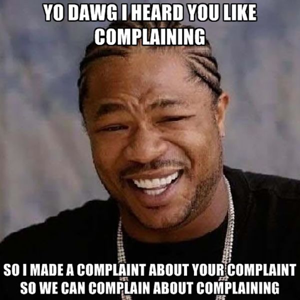 ems skills, complain about complaining meme