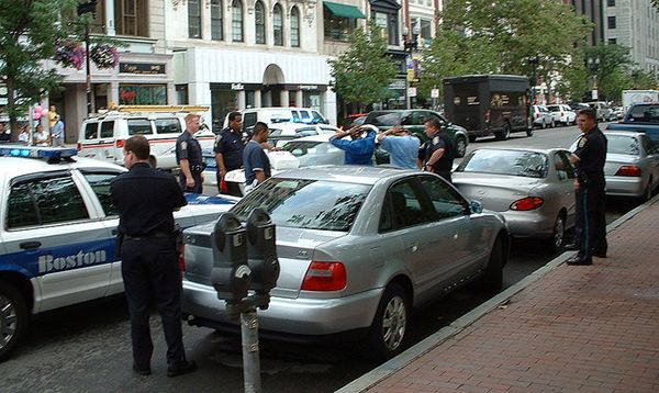 Boston police arrest. Dan Linskey