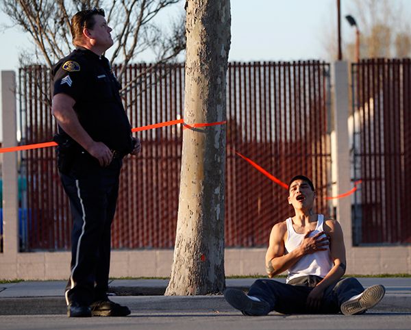 heartbreaking police photos. grieving brother gets news