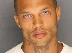 This Wednesday, June 18, 2014, booking photo released by the Stockton Police Department shows Jeremy Meeks, 30, who was arrested Wednesday on felony weapons charges in Stockton, Calif. By late Thursday, his mug shot had garnered more than 33,000