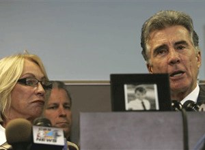 John Walsh and Reve Walsh talk about their son, Adam, during a press conference in Hollywood, Fla. Tuesday, Dec. 16, 2008.