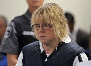 Joyce Mitchell appears before Judge Mark Rogers in Plattsburgh, N.Y., City Court for a hearing.