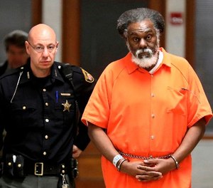 In this March 8, 2018, file photo, convicted killer Nathaniel Cook leaves Lucas County Common Pleas Court in Toledo, Ohio. (Dave Zapotosky/The Blade via AP, File)