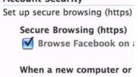 Facebook secure browsing for officer safety