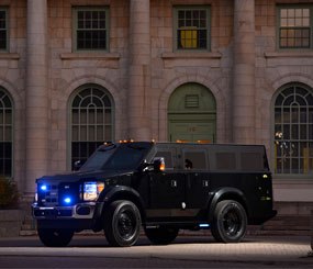 Armored rescue vehicles provide a huge measure of peace of mind for officers who arrive on a scene and may not know exactly what they are getting into.