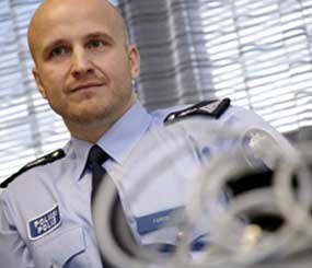 Sergeant Marko Forss was named Finland's Police Officer of the Year for his work in social media, most notably investigating sex crimes involving young people.