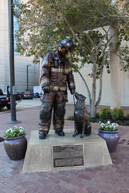 Photo courtesy National Fire Dog Monument "Ashes to Answers" Facebook