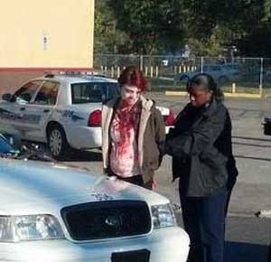 Image courtesy of Al.com
Birmingham police on Nov. 1 arrested a costumed woman on a DUI charge after responding to a report that she was shot.
