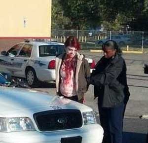 Image courtesy of Al.com
Birmingham police on Nov. 1 arrested a costumed woman on a DUI charge after responding to a report that she was shot.