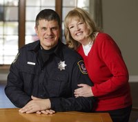 Althea Olson and Mike Wasilewski