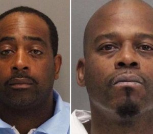 Pictured is Tramel McClugh, left, and John Bivins.