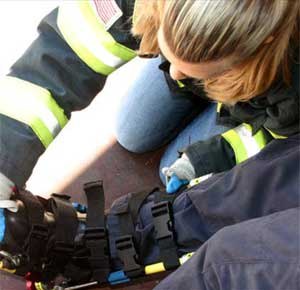 The different lockable positions of the splint's design allows for more functionality compared to traditional splints and could adapt to a wider array of injuries paramedics and EMTs must face in the field.