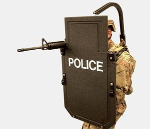 Visit Baker Ballistics online or at SHOT Show Booth #20463 for a chance to win a FREE patrol ballistic shield, a $2,175 value. (Photo/Baker Ballistics)