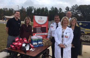The Jeffrey Lee Williams Foundation Presents Masimo Rad-57® Pulse CO-Oximeters® to Members of the Piedmont Medical Center EMS (York County, South Carolina)