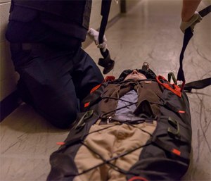A demonstration of the Xtract SR. (Photo/Kingfisher Medical)