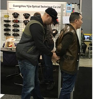 Above: Jiajun Chen and Ping Zhang, owner and sales manager, respectively, of
