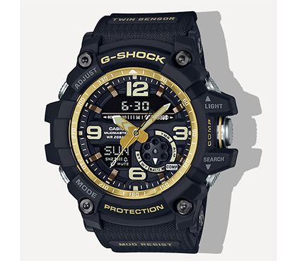 g shock vintage gold