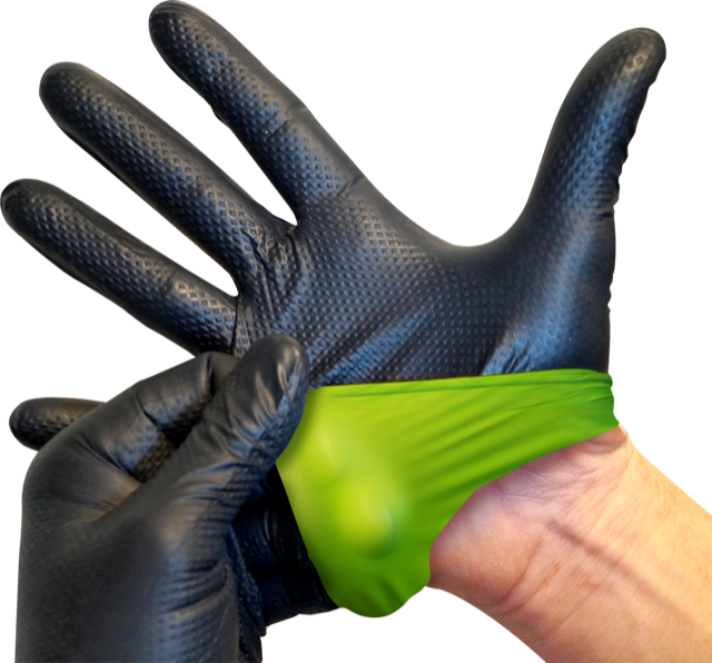 curad plastic gloves