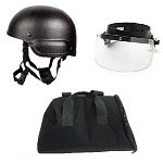 Patrol Ready - LE Ballistic Helmet / Face Shield Combo