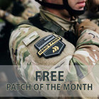 Get a FREE Patch of the Month from Hero’s Pride