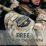 Get a FREE Patch of the Month from Hero’s Pride