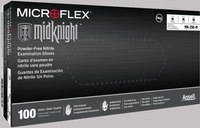 Microflex® MidKnight Powder-free Nitrile Examination Gloves