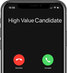 Screen and connect with top candidates over calls and text – in real-time