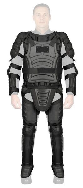 The Praetorian Riot Suit provides high impact strength and dimensional stability for protection.