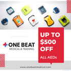 Instant Savings. Up To $500 OFF AEDs!