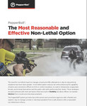 Reduce risk and save lives with THE non-lethal solution for policing.