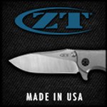 New Titanium Handle ZT 0562TI
