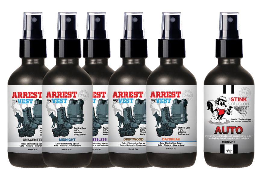 4 oz. Odor Sampler Set