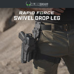Rapid Force Swivel Drop Leg