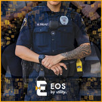 EOS: Patented body camera technology and custom uniform integration – letting officers focus on the job, not the device