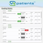 Objectively Assess Critical Thinking Skills and Field Readiness with VRpatients' Grading Rubric