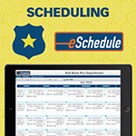 Easily manage officers’ schedules online