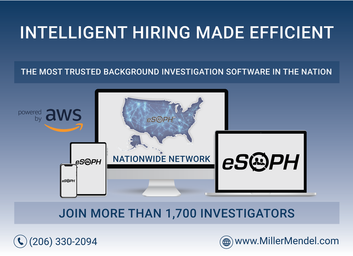 eSOPH Background Investigation Software