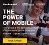 FREE Webinar: The Power of Mobile – How police and fire agencies are funding effective smartphone programs