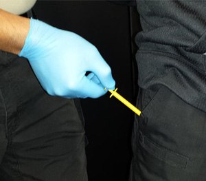 These bright yellow replicas are designed to create and maintain training standards without using the dirty or hazardous stuff.
