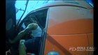 Reality Training: Big rig driver suddenly attacks cop with screwdriver