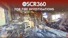 How does OSCR360 assist on fire and arson investigations?