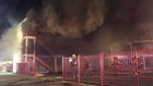Nev. firefighters battle apartment blaze