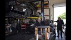  Pinole Police Dept Refurbish 3 - Installing the Engine and Transmission