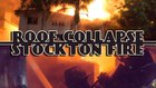 Calif. firefighters battle 3-alarm blaze, roof collapse