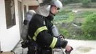 Korea firefighter drills