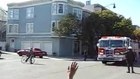 San Francisco firefighters' funeral procession
