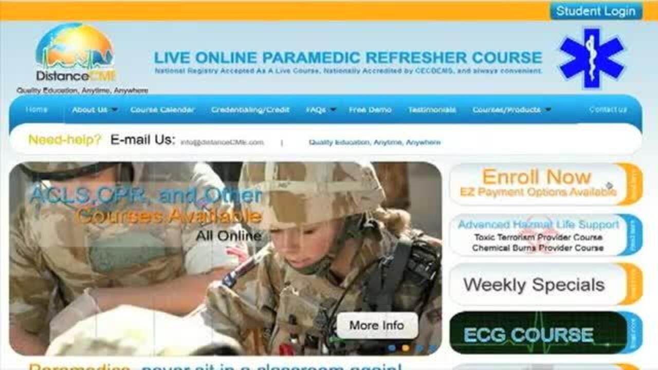 Video 48 Hour Paramedic Refresher at